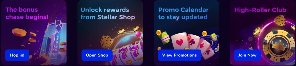 The bonus chase begins! Unlock rewards from Stellaer Shop 